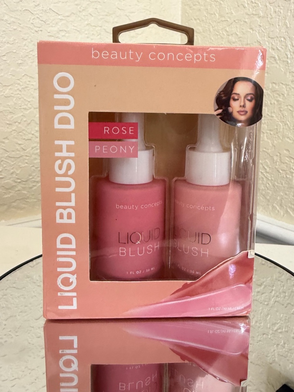 Beauty Concepts Liquid Blush Duo, Rose and Peony NIB - Picture 2 of 7